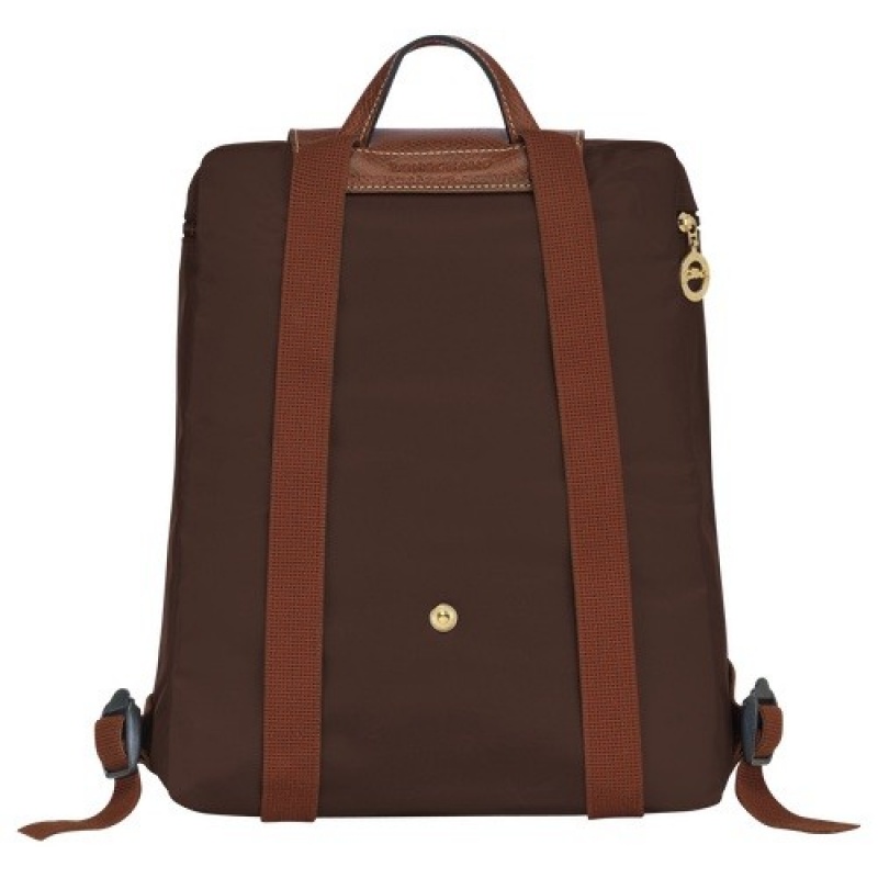 Ebony Longchamp Le Pliage Original M Backpack | SN-LCMP49139