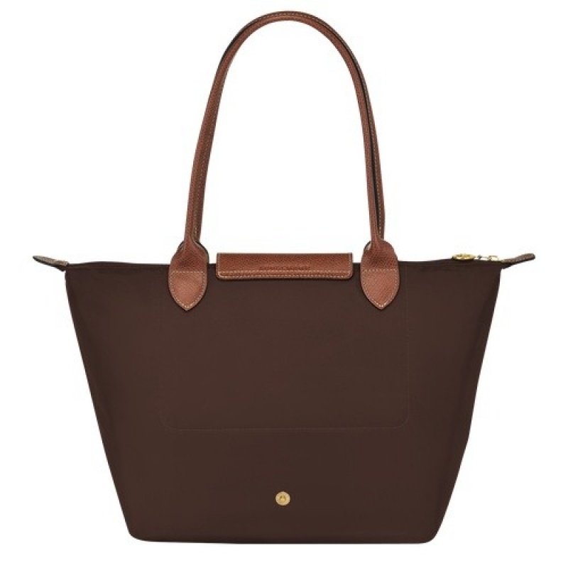 Ebony Longchamp Le Pliage Original M Tote Bag | SN-LCMP48043