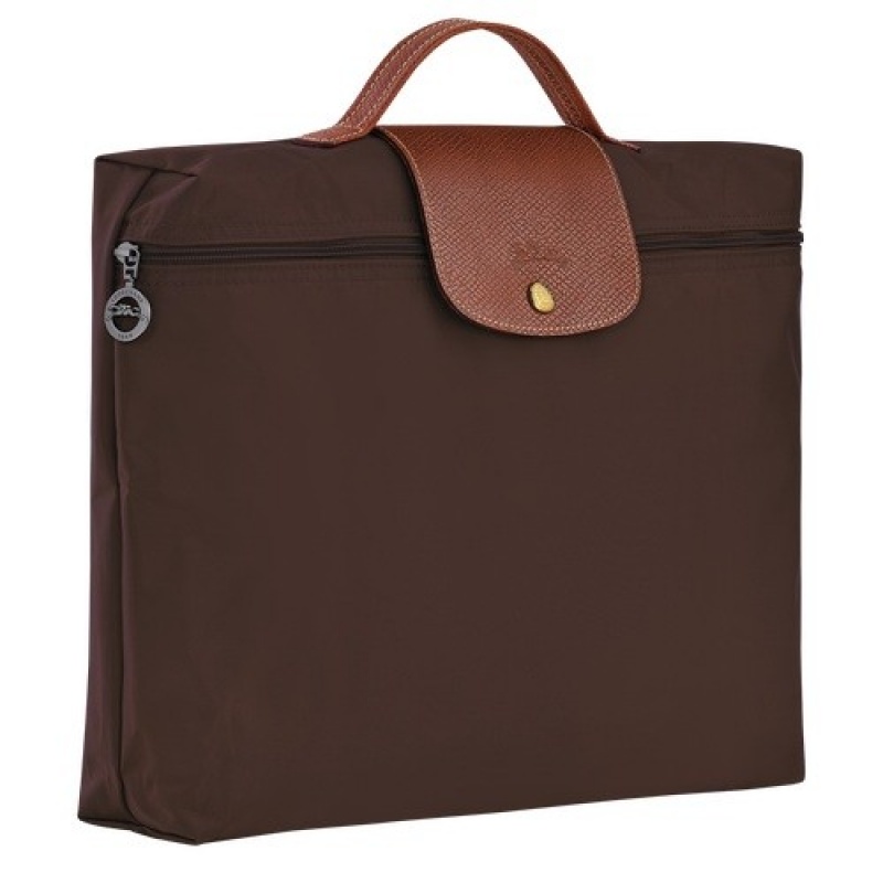 Ebony Longchamp Le Pliage Original S Briefcase | SN-LCMP49014