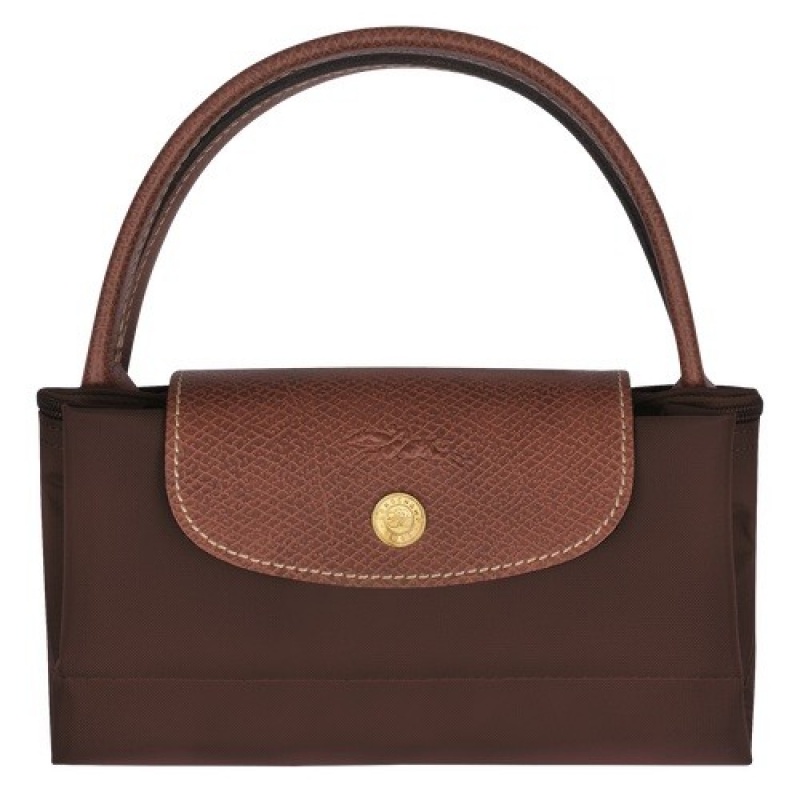 Ebony Longchamp Le Pliage Original S Handbag | SN-LCMP47743