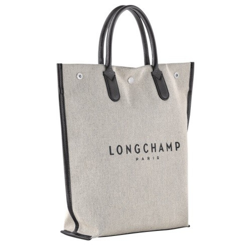 Ecru Longchamp Essential M Tote Bag | SN-LCMP47700