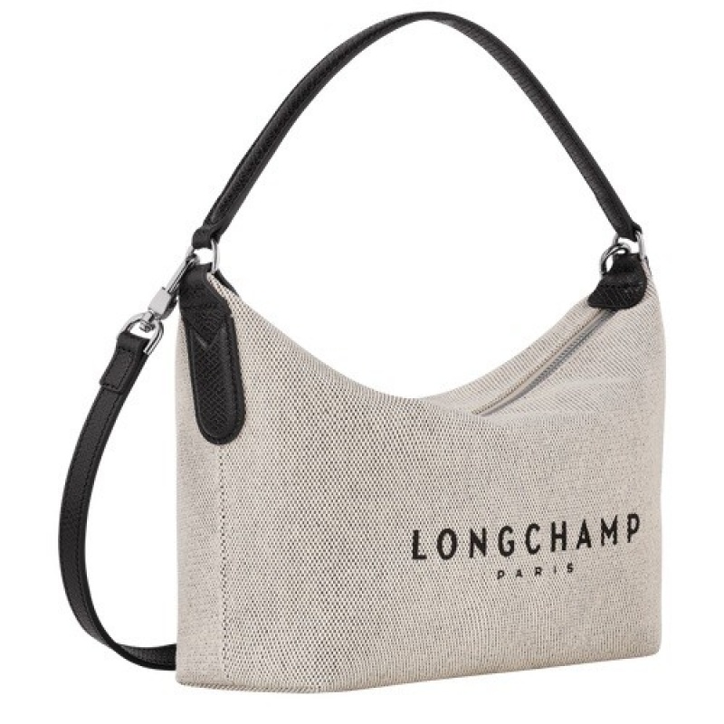 Ecru Longchamp Essential S Crossbody Bag | SN-LCMP47918