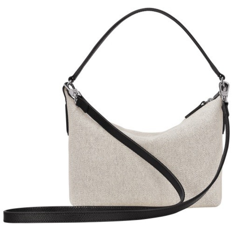 Ecru Longchamp Essential S Crossbody Bag | SN-LCMP47918