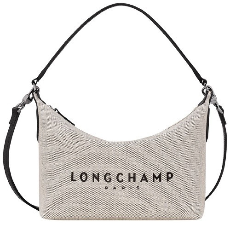 Ecru Longchamp Essential S Crossbody Bag | SN-LCMP47918