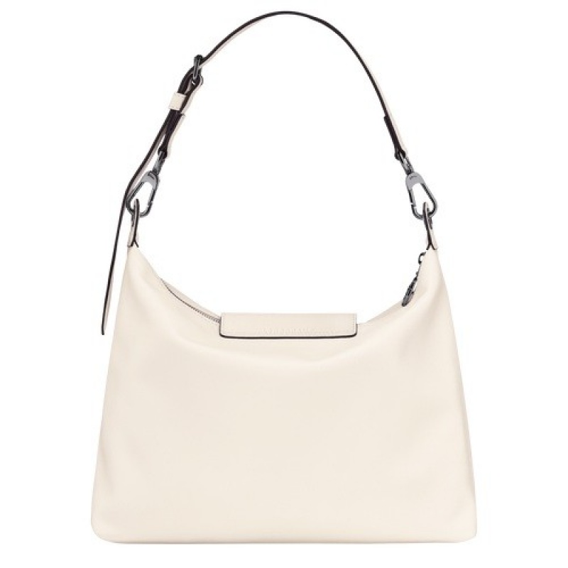 Ecru Longchamp Le Pliage Xtra M Hobo Bag | SN-LCMP47958