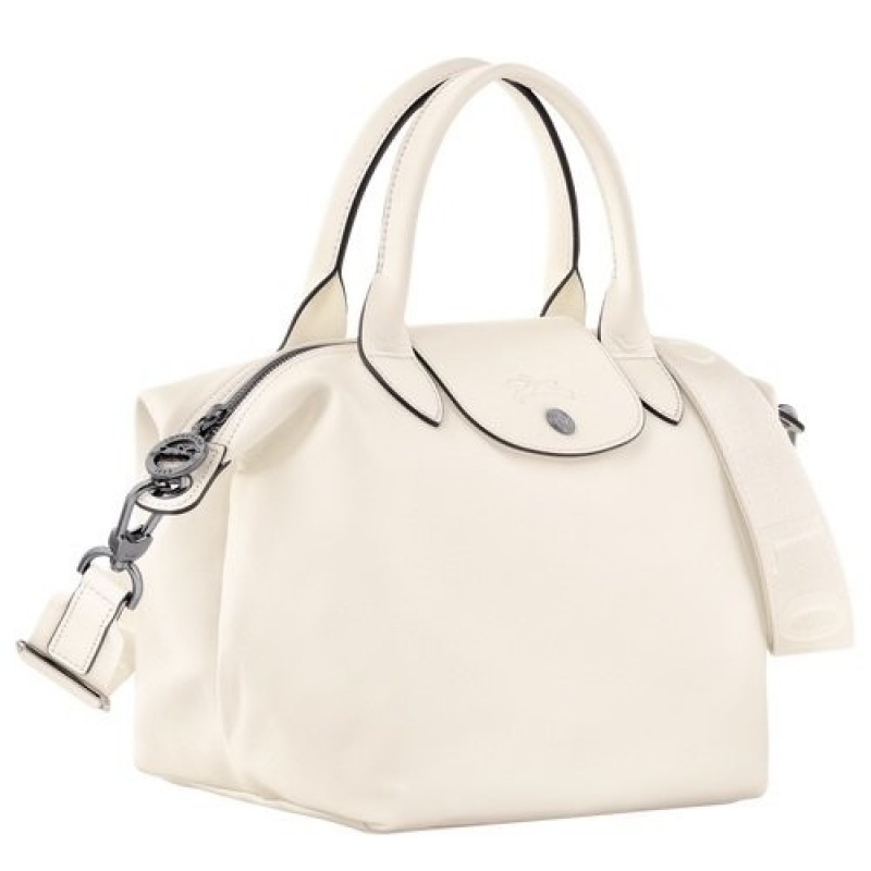 Ecru Longchamp Le Pliage Xtra S Handbag | SN-LCMP47675