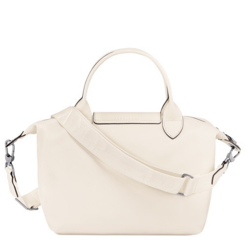 Ecru Longchamp Le Pliage Xtra S Handbag | SN-LCMP47675