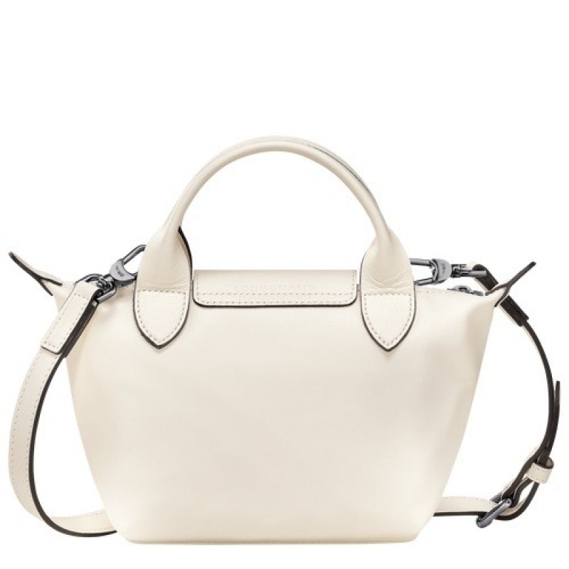 Ecru Longchamp Le Pliage Xtra Xs Handbag | SN-LCMP48206