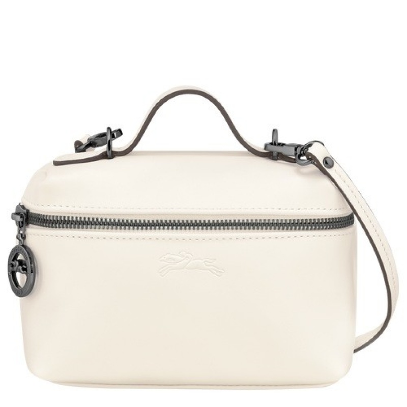 Ecru Longchamp Le Pliage Xtra Xs Vanity | SN-LCMP47828