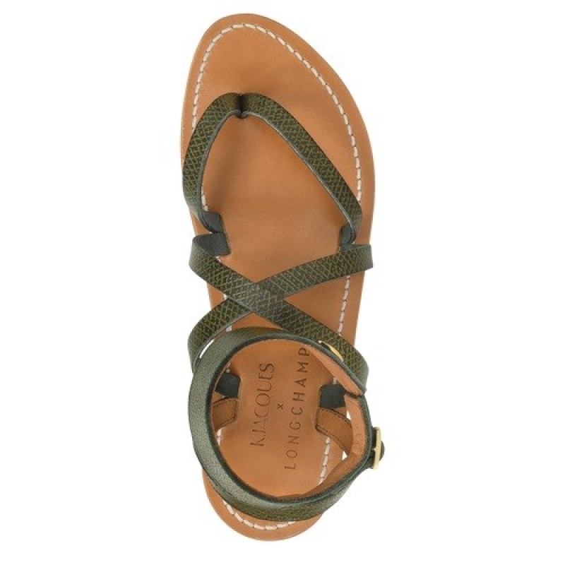 Forest Longchamp X K.Jacques Sandals | SN-LCMP48830