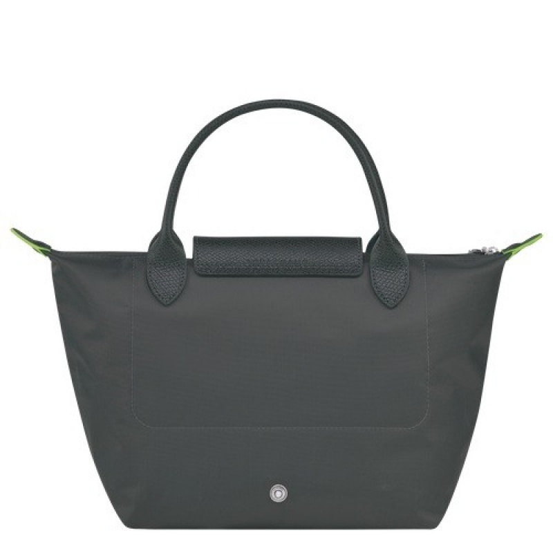 Graphite Longchamp Le Pliage Green S Handbag | SN-LCMP47721