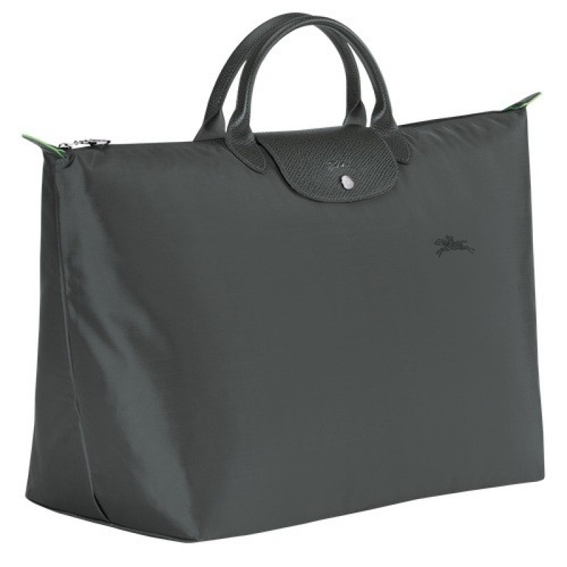 Graphite Longchamp Le Pliage Green S Travel Bag | SN-LCMP49347