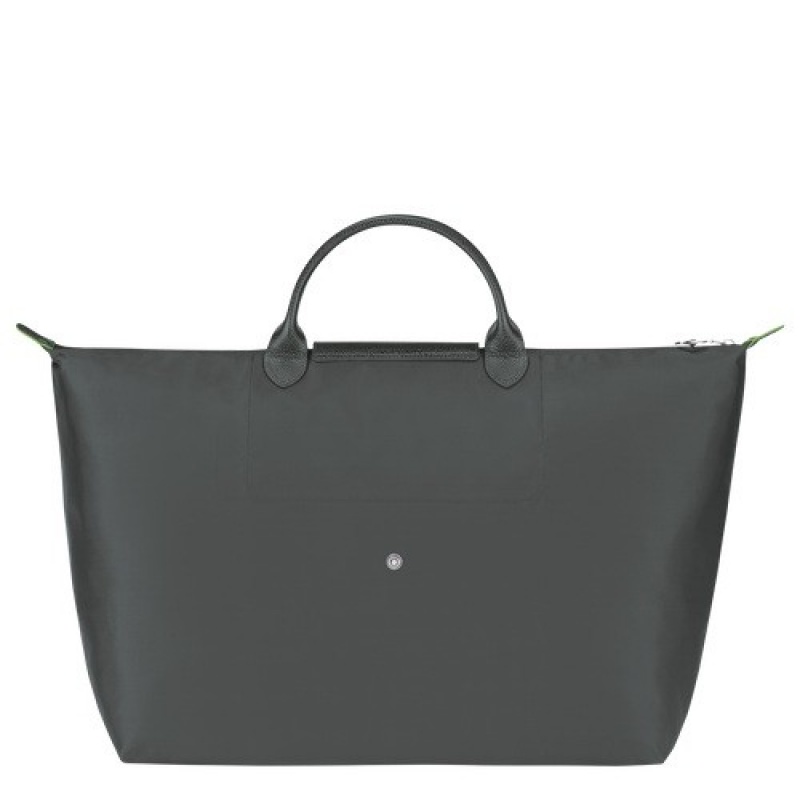 Graphite Longchamp Le Pliage Green S Travel Bag | SN-LCMP49347