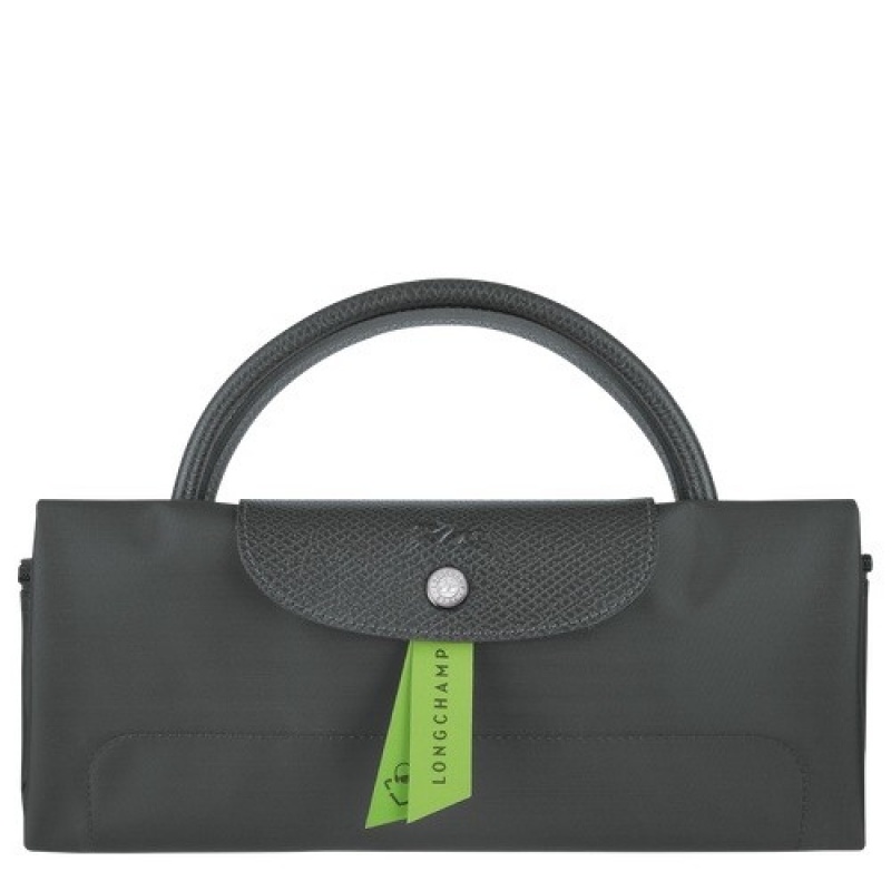 Graphite Longchamp Le Pliage Green S Travel Bag | SN-LCMP49347