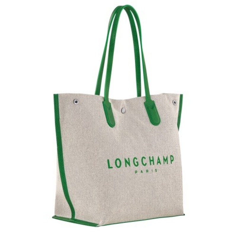 Green Longchamp Roseau L Tote Bag | SN-LCMP48023