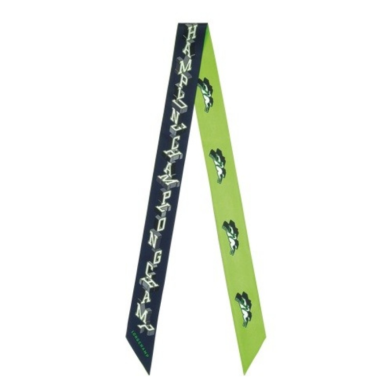 Green Longchamp University Headband | SN-LCMP48865