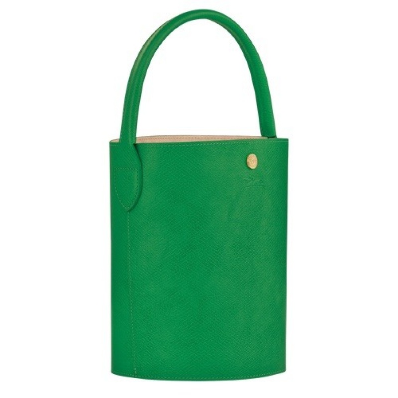 Green Longchamp éPure S Bucket Bag | SN-LCMP47745