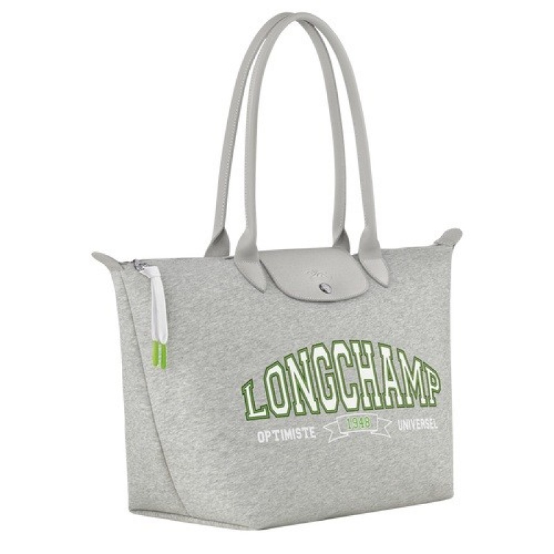 Grey Longchamp Le Pliage Collection L Tote Bag | SN-LCMP48076