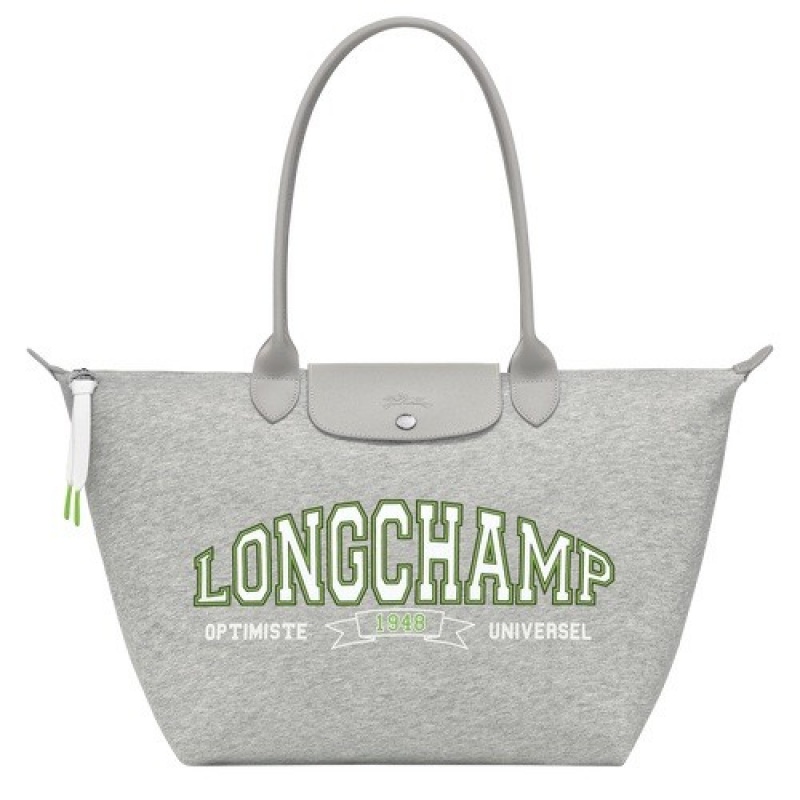 Grey Longchamp Le Pliage Collection L Tote Bag | SN-LCMP48076