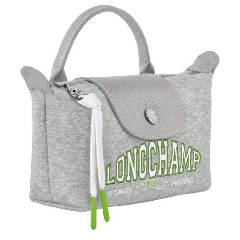 Grey Longchamp Le Pliage Collection Pouch | SN-LCMP48421