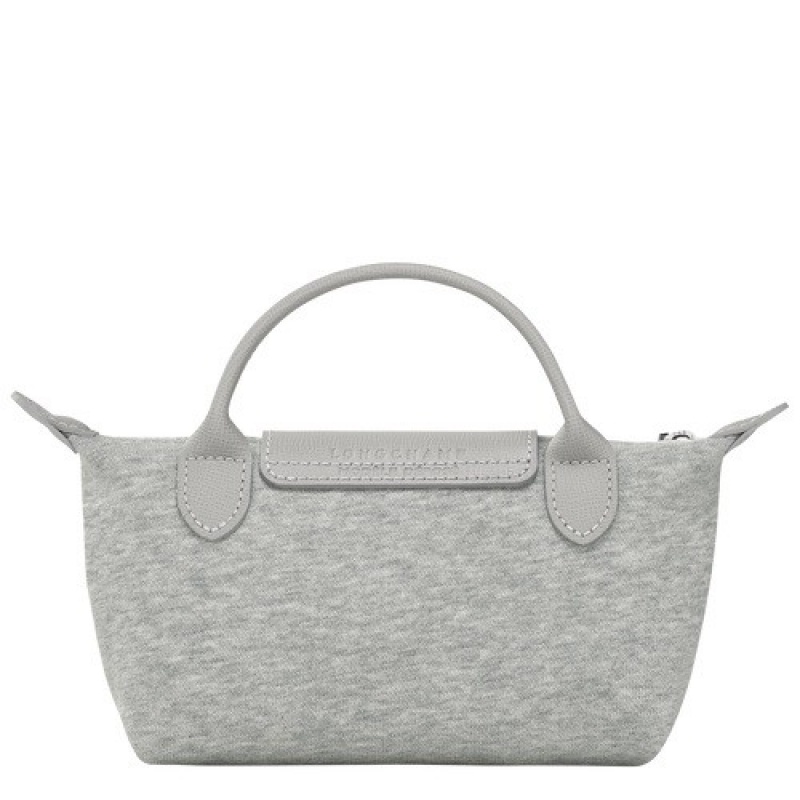 Grey Longchamp Le Pliage Collection Pouch | SN-LCMP48421