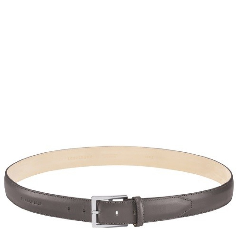 Grey Longchamp VéGéTal Men\'s Belt | SN-LCMP49458