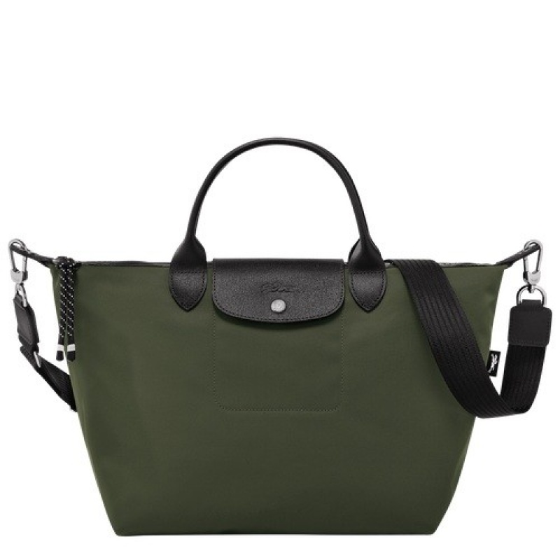 Khaki Longchamp Le Pliage Energy L Handbag | SN-LCMP47809