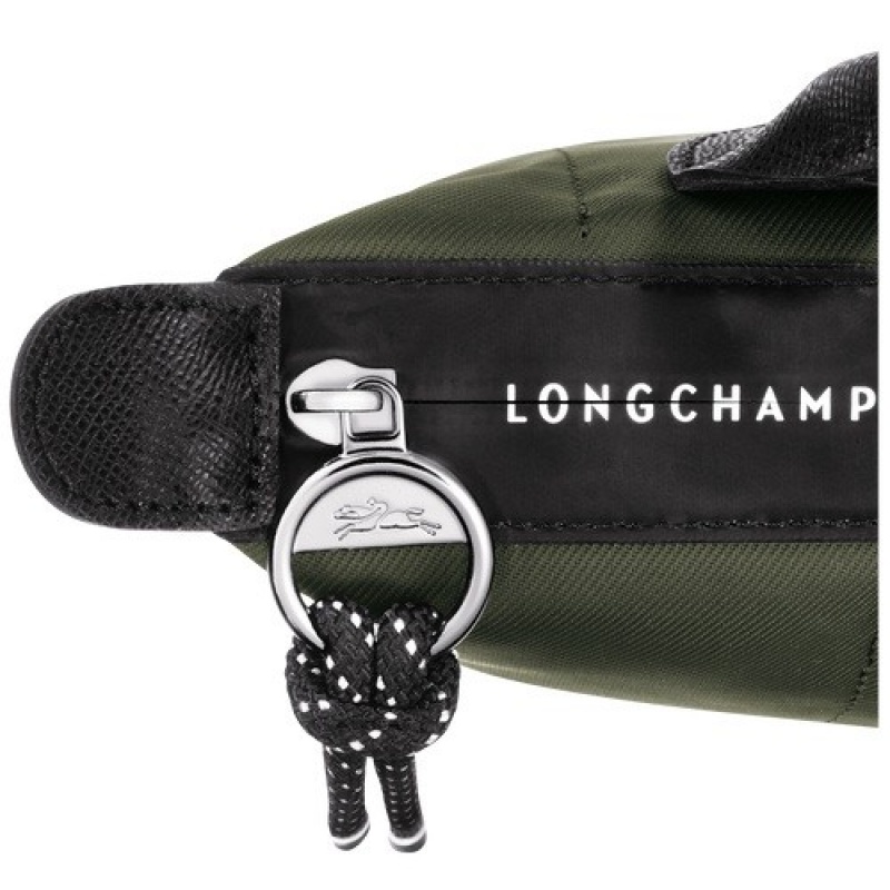 Khaki Longchamp Le Pliage Energy Pouch | SN-LCMP48423