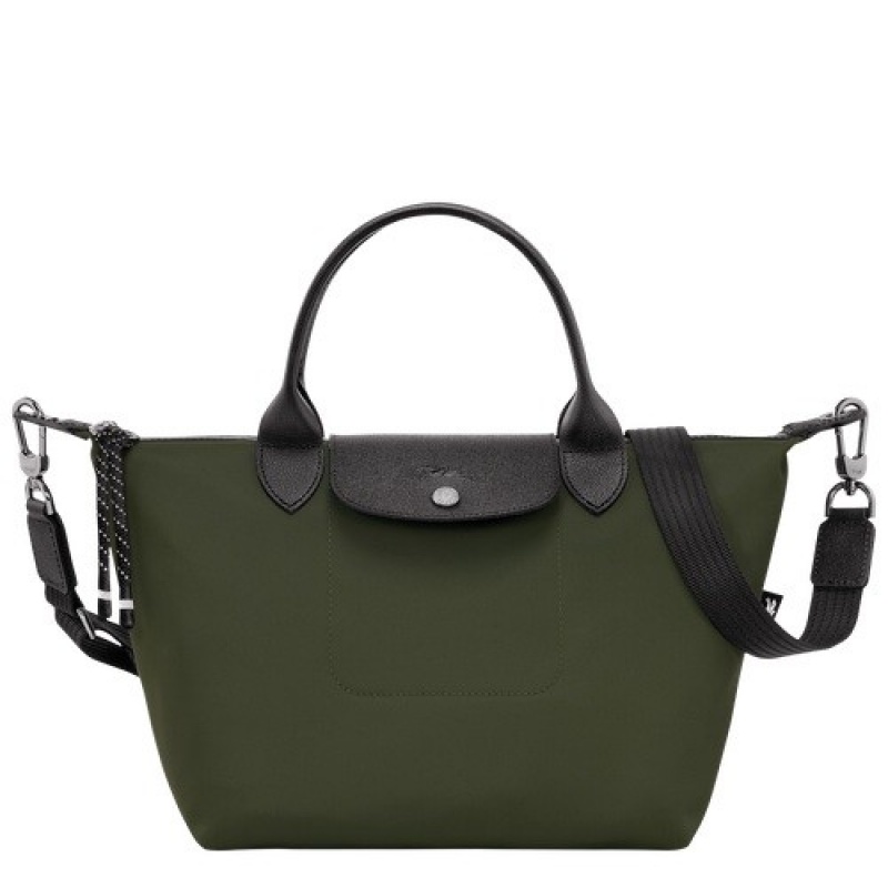 Khaki Longchamp Le Pliage Energy S Handbag | SN-LCMP47811