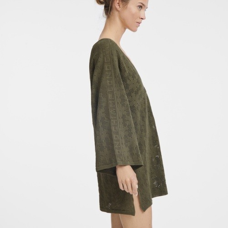 Khaki Longchamp Tunic | SN-LCMP48668