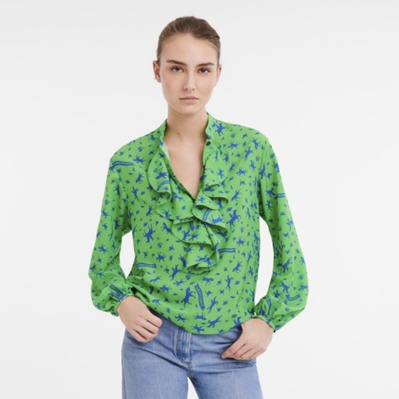 Lawn Longchamp Blouse | SN-LCMP48695