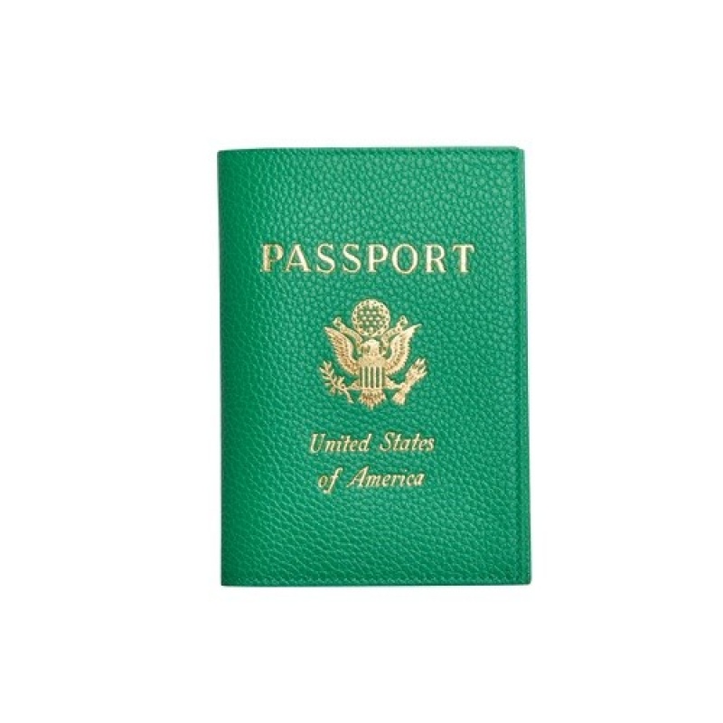 Lawn Longchamp Le Foulonné Passport Cover | SN-LCMP48385