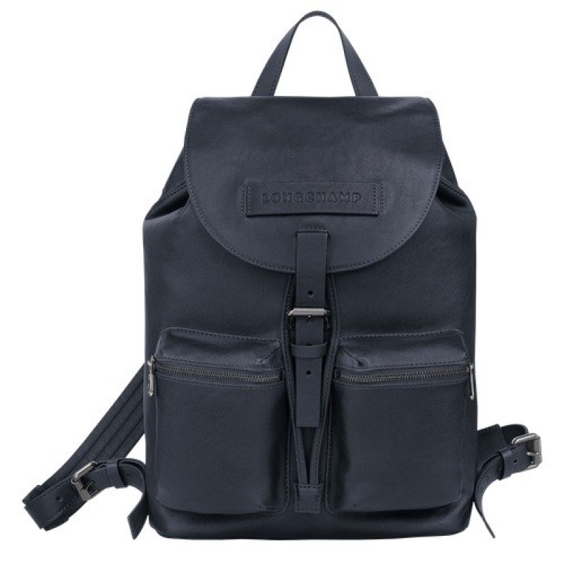 Midnight Blue Longchamp 3d M Backpack | SN-LCMP48101