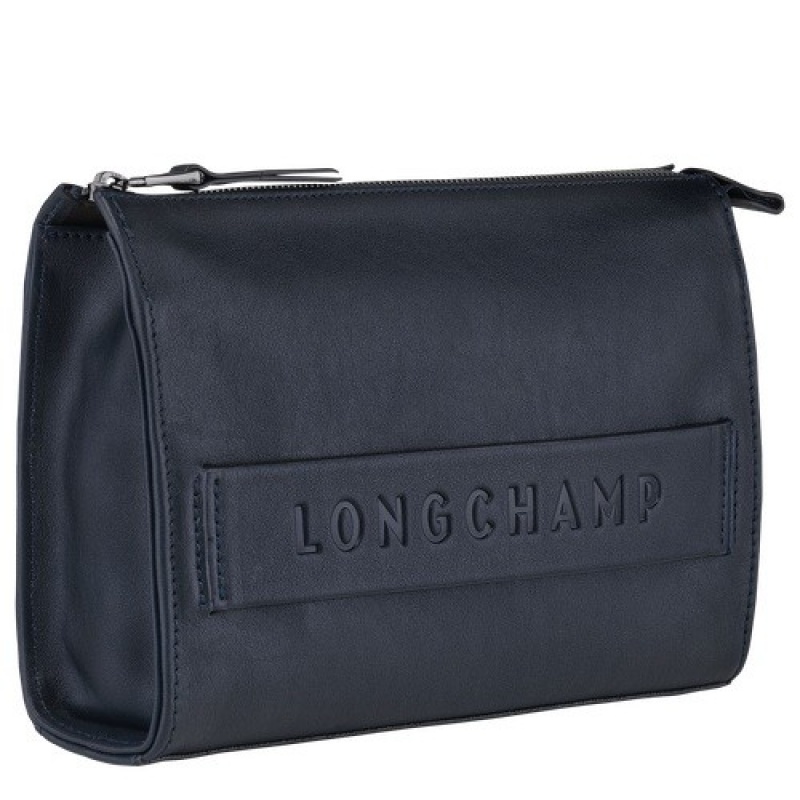 Midnight Blue Longchamp 3d Pouch | SN-LCMP48378