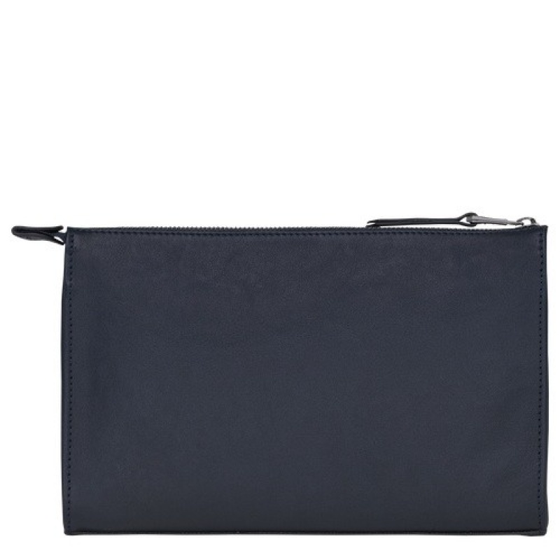 Midnight Blue Longchamp 3d Pouch | SN-LCMP48378