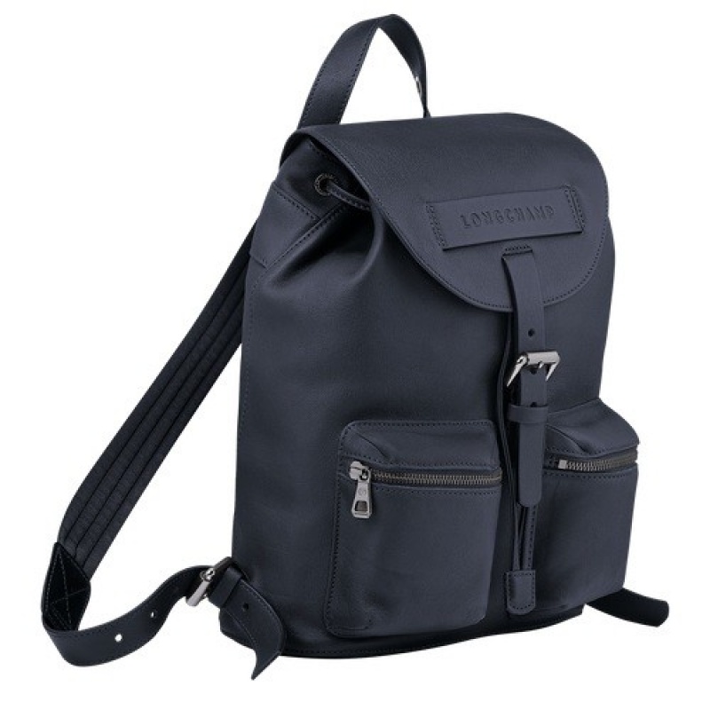 Midnight Blue Longchamp 3d S Backpack | SN-LCMP49108