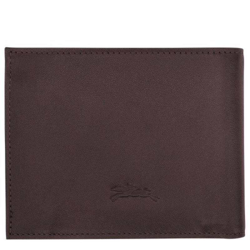 Mocha Longchamp Sur Seine Wallet | SN-LCMP49209