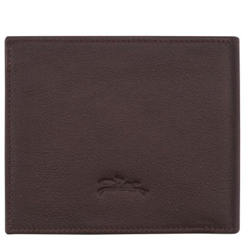 Mocha Longchamp Sur Seine Wallet | SN-LCMP49215