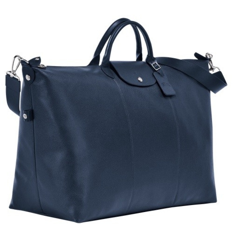 Navy Longchamp Le Foulonné S Travel Bag | SN-LCMP49303