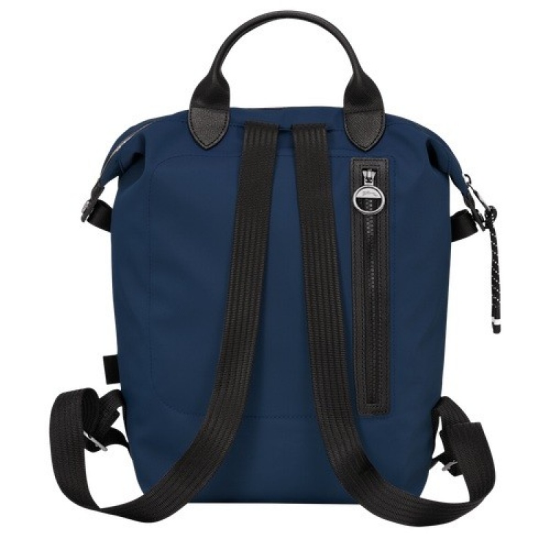 Navy Longchamp Le Pliage Energy L Backpack | SN-LCMP49145