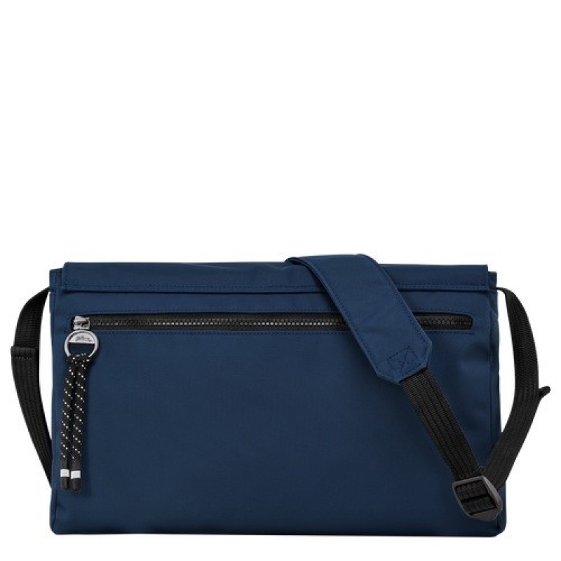 Navy Longchamp Le Pliage Energy L Crossbody Bag | SN-LCMP49064