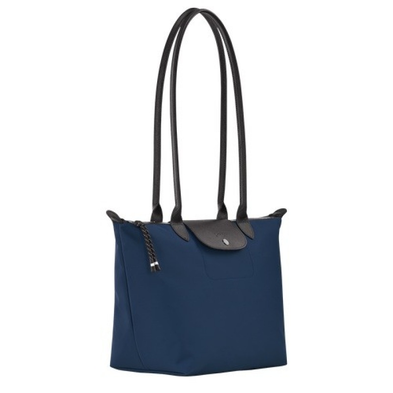 Navy Longchamp Le Pliage Energy L Tote Bag | SN-LCMP48015