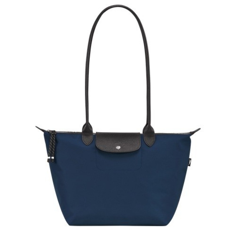 Navy Longchamp Le Pliage Energy L Tote Bag | SN-LCMP48015