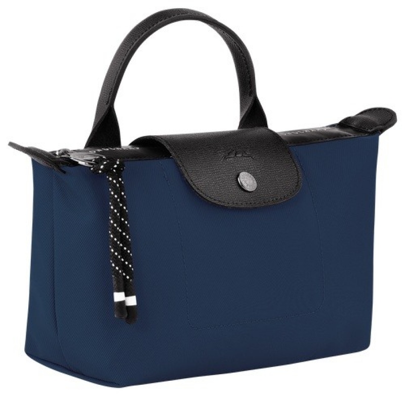 Navy Longchamp Le Pliage Energy Pouch | SN-LCMP48424