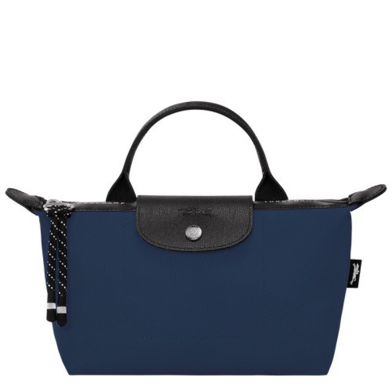 Navy Longchamp Le Pliage Energy Pouch | SN-LCMP48424