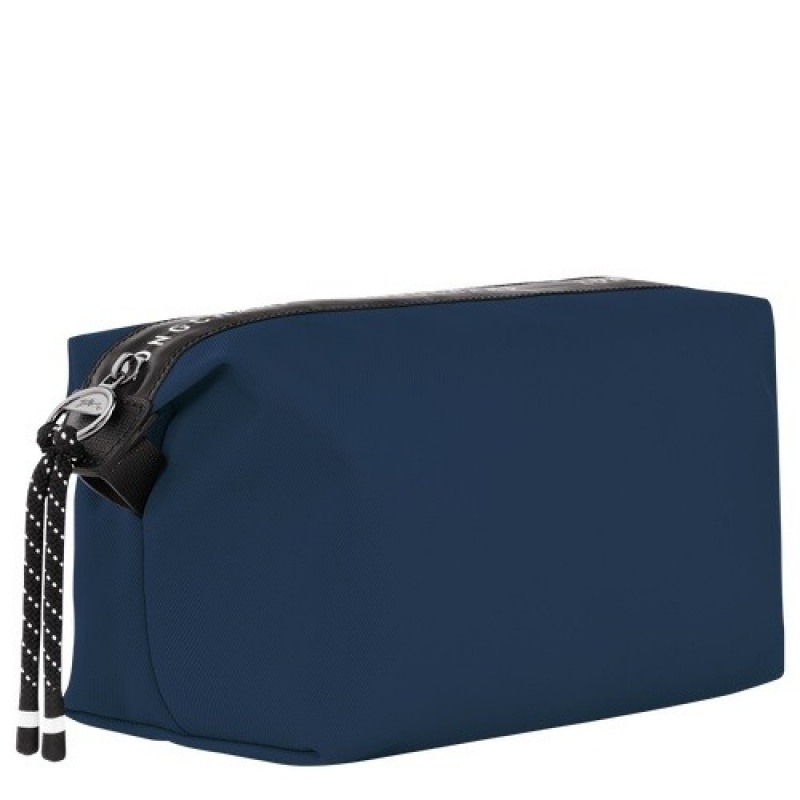 Navy Longchamp Le Pliage Energy Toiletry Case | SN-LCMP49402