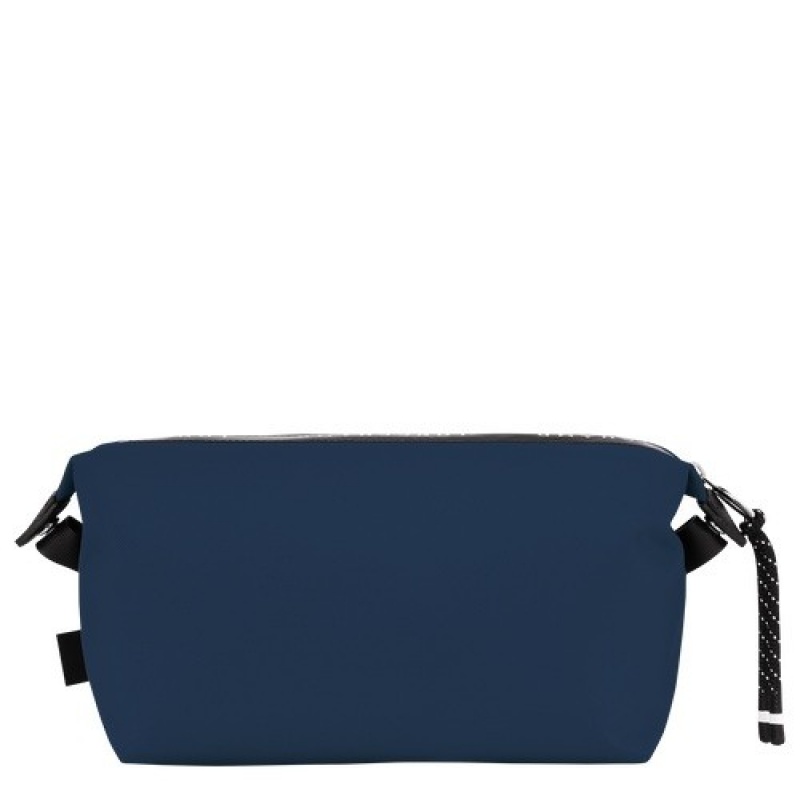 Navy Longchamp Le Pliage Energy Toiletry Case | SN-LCMP49402