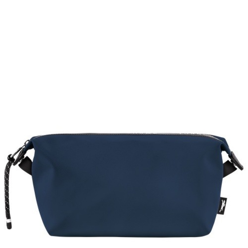 Navy Longchamp Le Pliage Energy Toiletry Case | SN-LCMP49402