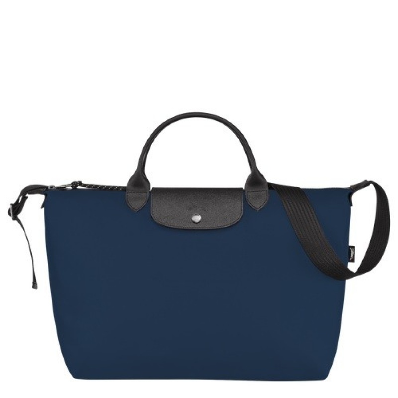 Navy Longchamp Le Pliage Energy Xl Handbag | SN-LCMP47793