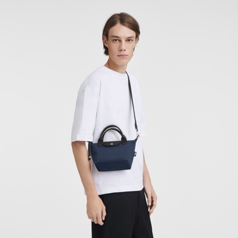 Navy Longchamp Le Pliage Energy Xs Handbag | SN-LCMP47804